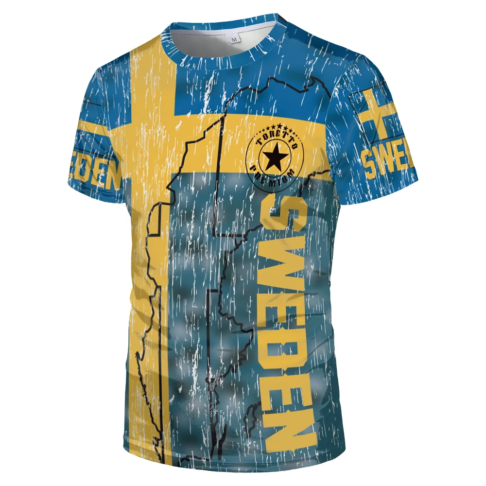 

National Flag Design, Men's Slim T-shirt, Hot Sale In 2020 (3d Printed T-shirt), Tee, Breathable, Large Size T-shirt