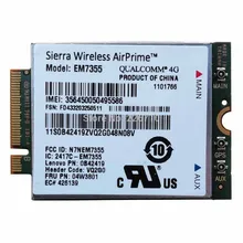 SIERRA EM7355 04W3801 GOBI5000 4G LTE PCIe Module 100M WWAN WiFi Card for Lenovo THINKPAD X1 X240 W540 T440P T431S L440