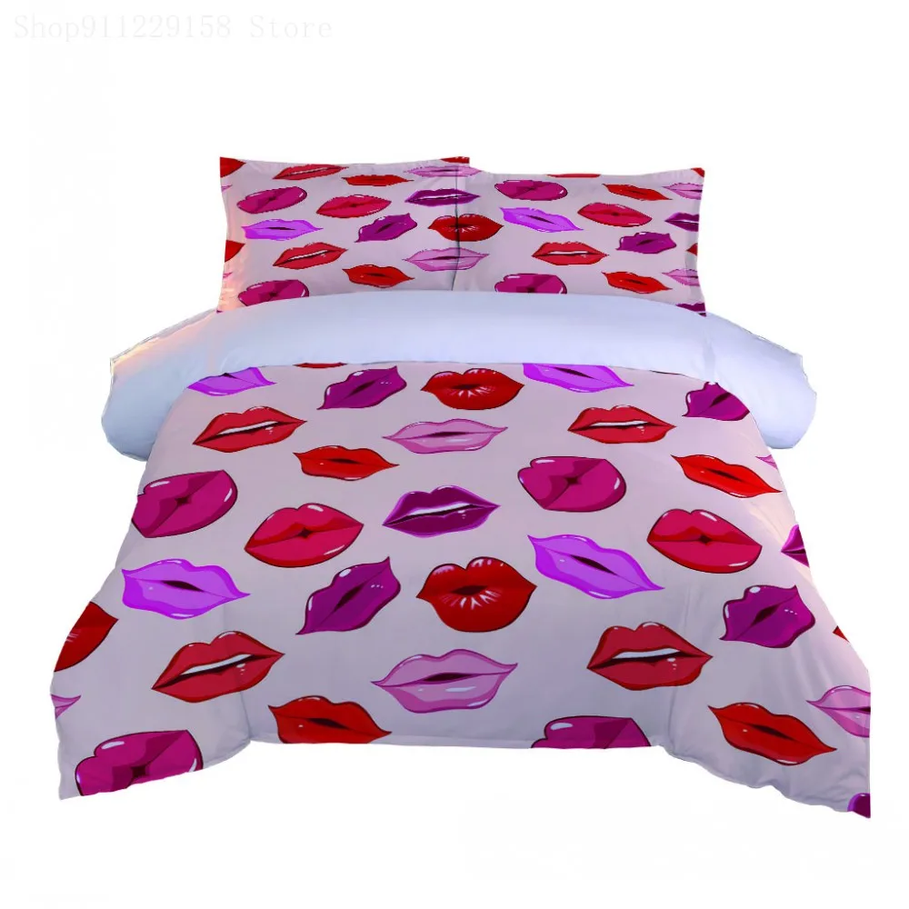

3-Piece Set Pink Bedding, Children's day Bedroom Cover, Duvet Cover, Super Texture Multi-size Bed Cover