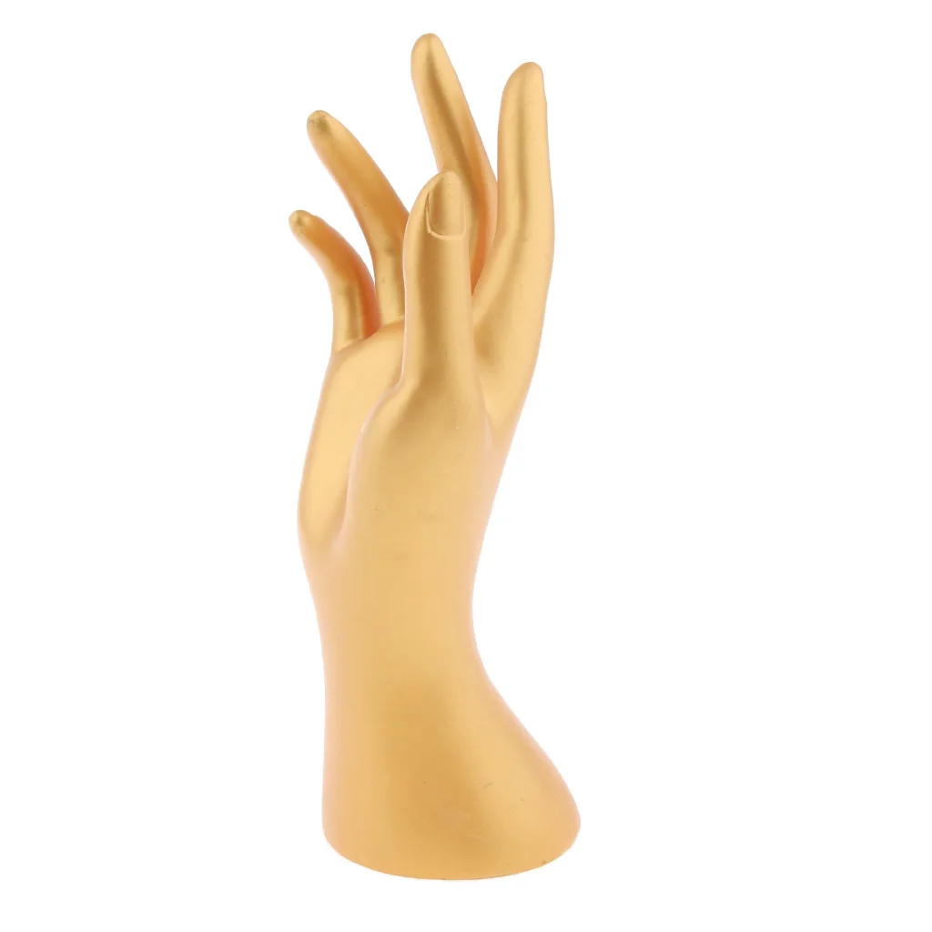 Mannequin Hand Form Finger Jewelry Display Stand Holder Hanger for Chain Bracelet Bangle Ring Watch Gloves 4 Colors Available | Наручные