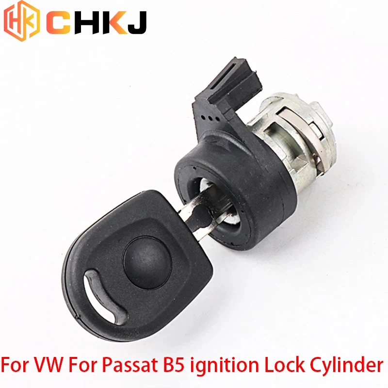 CHKJ Car Key Ignition Lock Switch Replacement Anti-theft Lock Barrel Cylinder For VW For Passat B5 Ignition Lock Cylinder