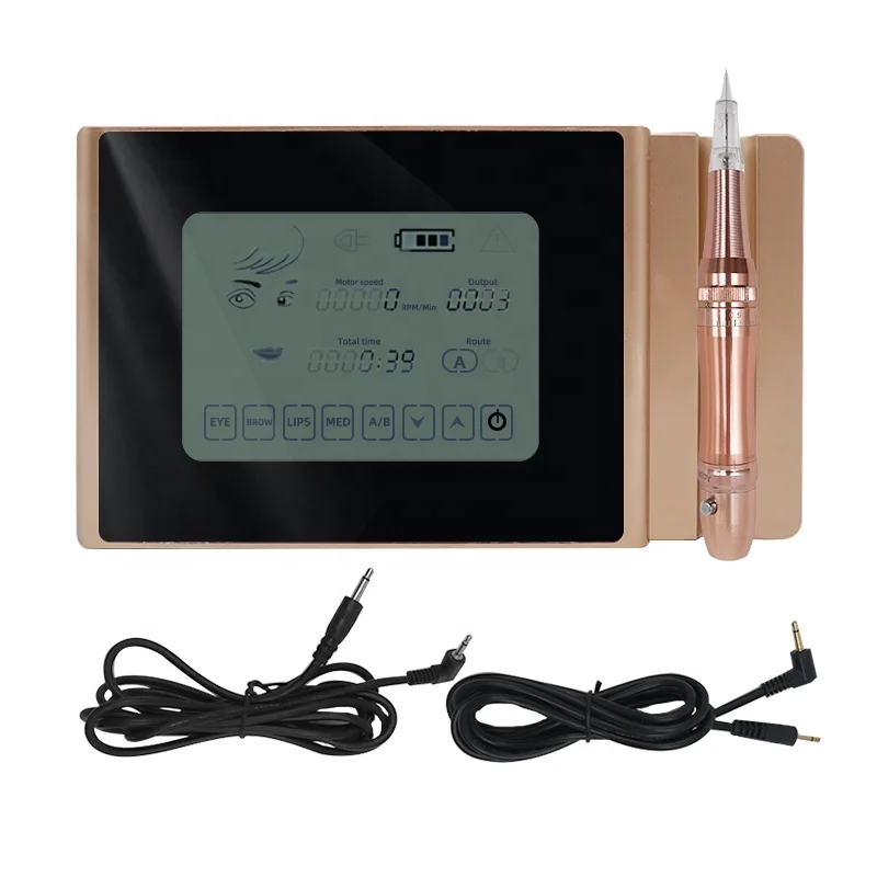 

eyebrow embroidery tattoo machine set tattoo Digital tattoo machine kit