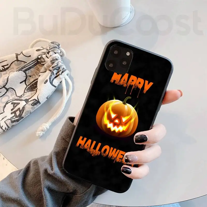 

Chenel Cartoon halloween pumpkin Custom Phone Case for iphone 11 Pro11 Pro Max X XS XR XS MAX 8plus 7 6splus 5s se 7plus case