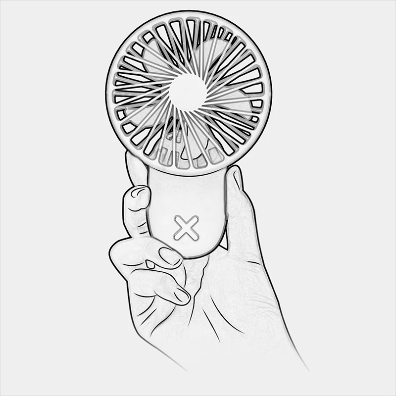 

Hand-Held Hanging Neck Fan Mini Portable Pocket Fan Cool Air Hand Held Travel Cooler Cooling Mini Fans