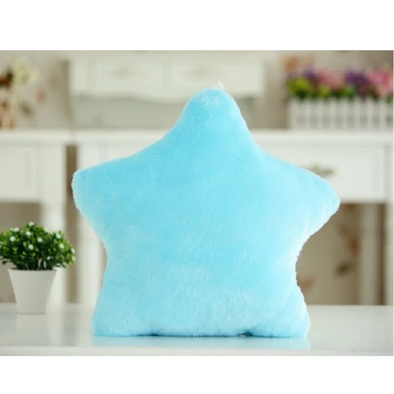 Красочный Светодиодный светильник плюшевые мягкие игрушки Lucky Подушка