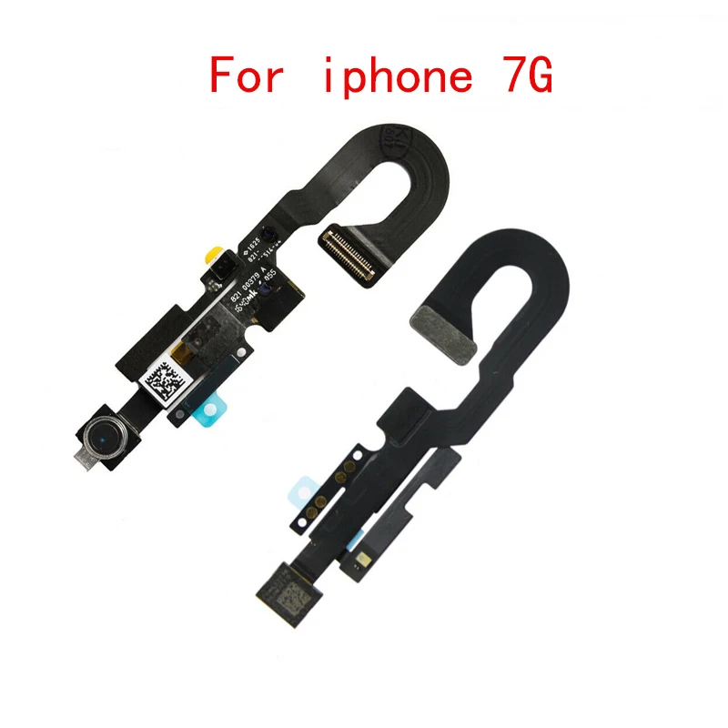 10 шт. Передняя маленькая селфи камера Модуль гибкий кабель для Apple iPhone 7 8 Plus XR Ремонт Замена