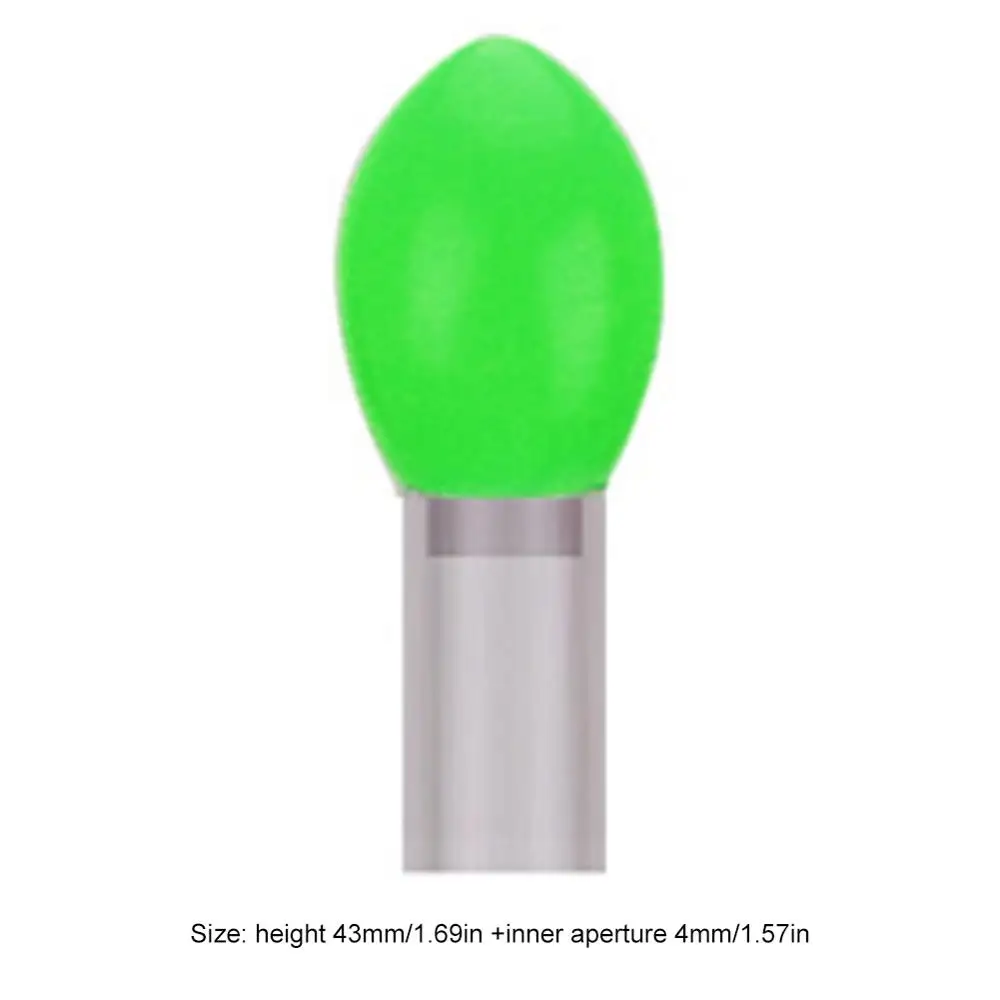 2 шт. рыболовная плавающая Лампа Ночная рыбалка Электронный буй хвост светильник