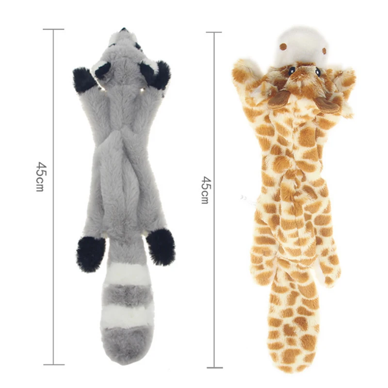 Милые плюшевые игрушки писк питомца волк кролик животные собака Жевательная