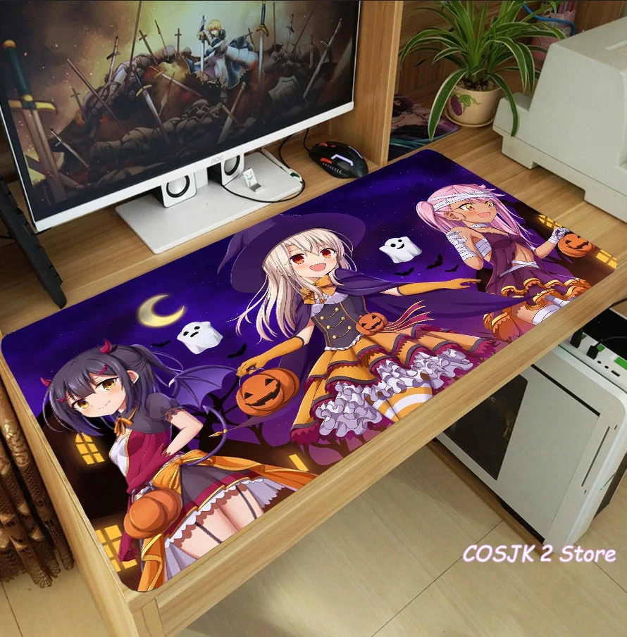 Аниме Fate/kaleid liner Illyasviel von Einzbern Мию Эдельфельт Мышь Pad утепленные ноутбук игровой