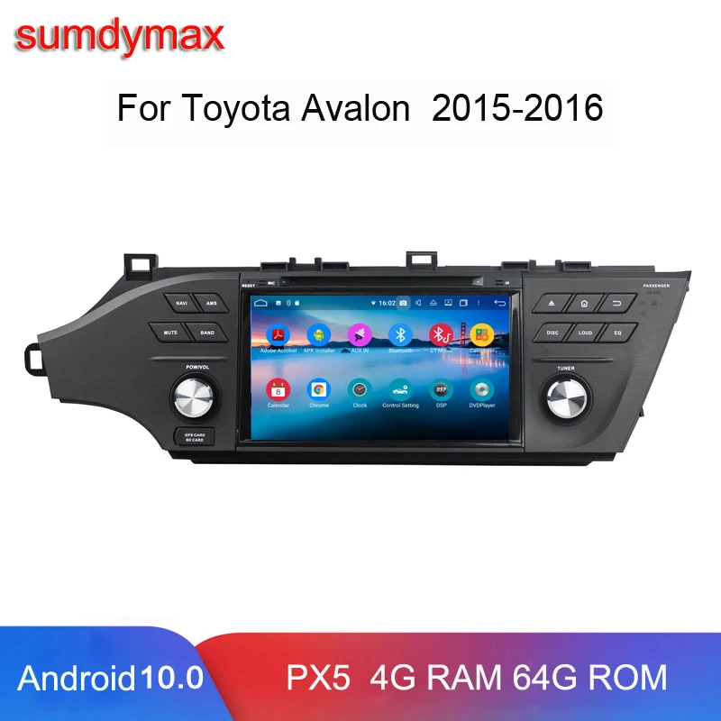 

4+128G Android12 car dvd multimedia player for Toyota avalon 2015-2017 car radio stereo gps navigation DSP headunit Carplay