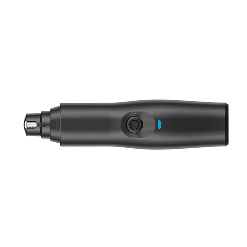 

Pet Cat And Dog USB Charging Automatic Nail Clipper Nail Polisher Black