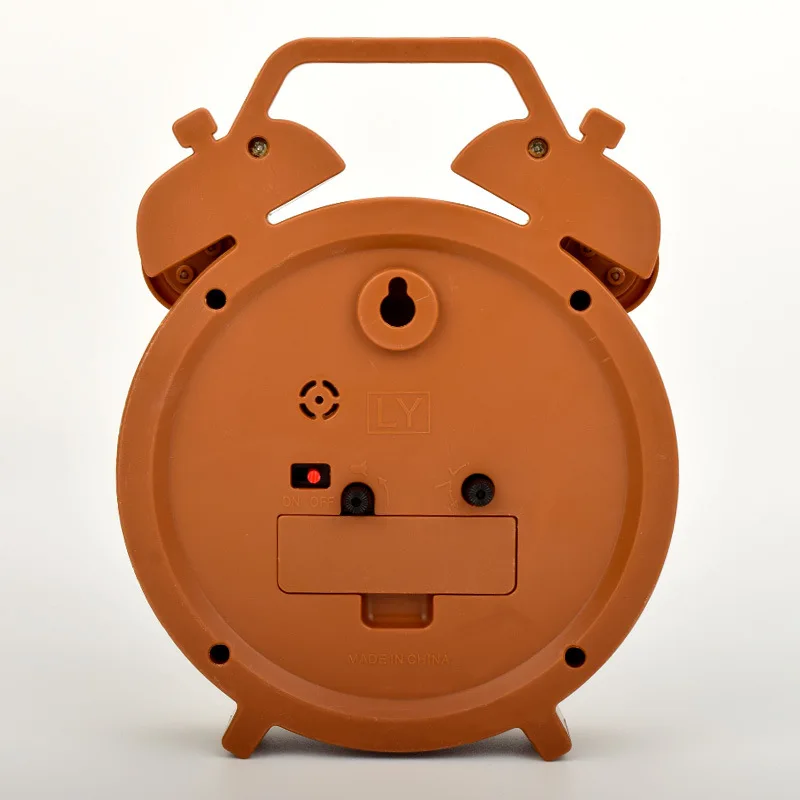 Будильник с мультяшным коричневым медведем цифровые настольные часы простой