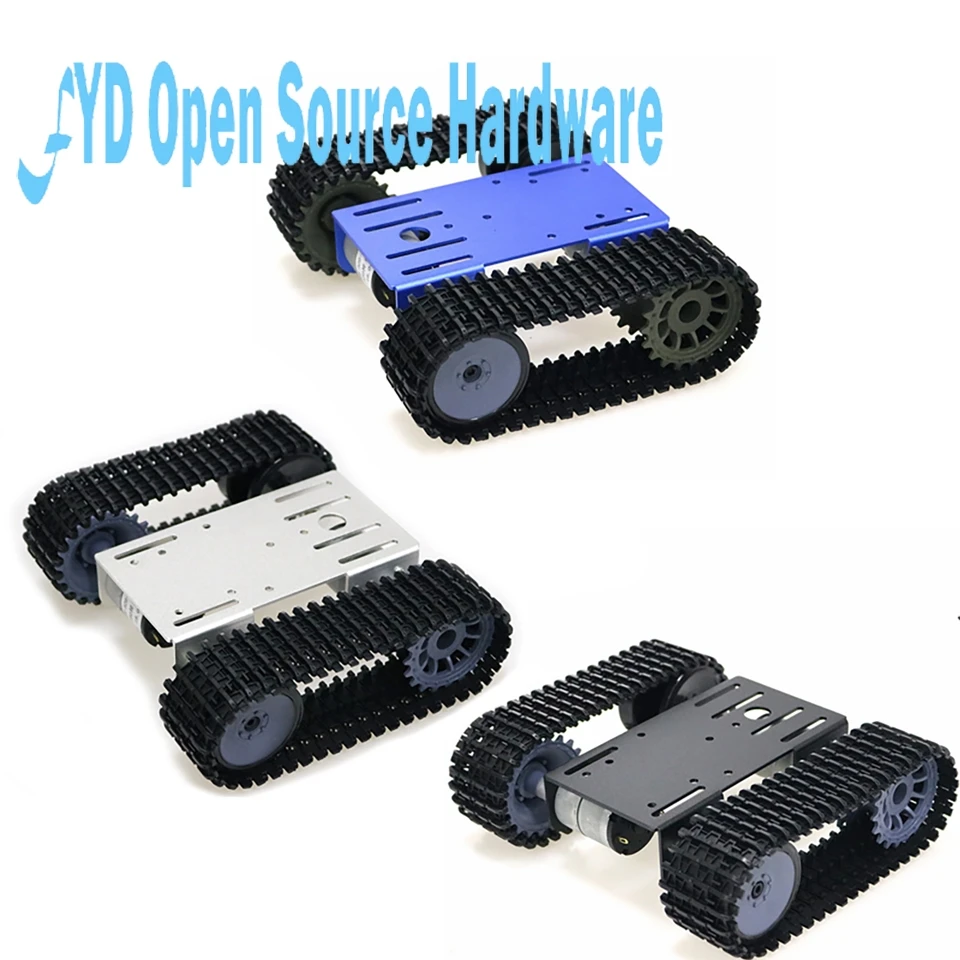 Шасси для смарт робота arduino mini T101 гусеничная машина платформа с мотором 33GB 520