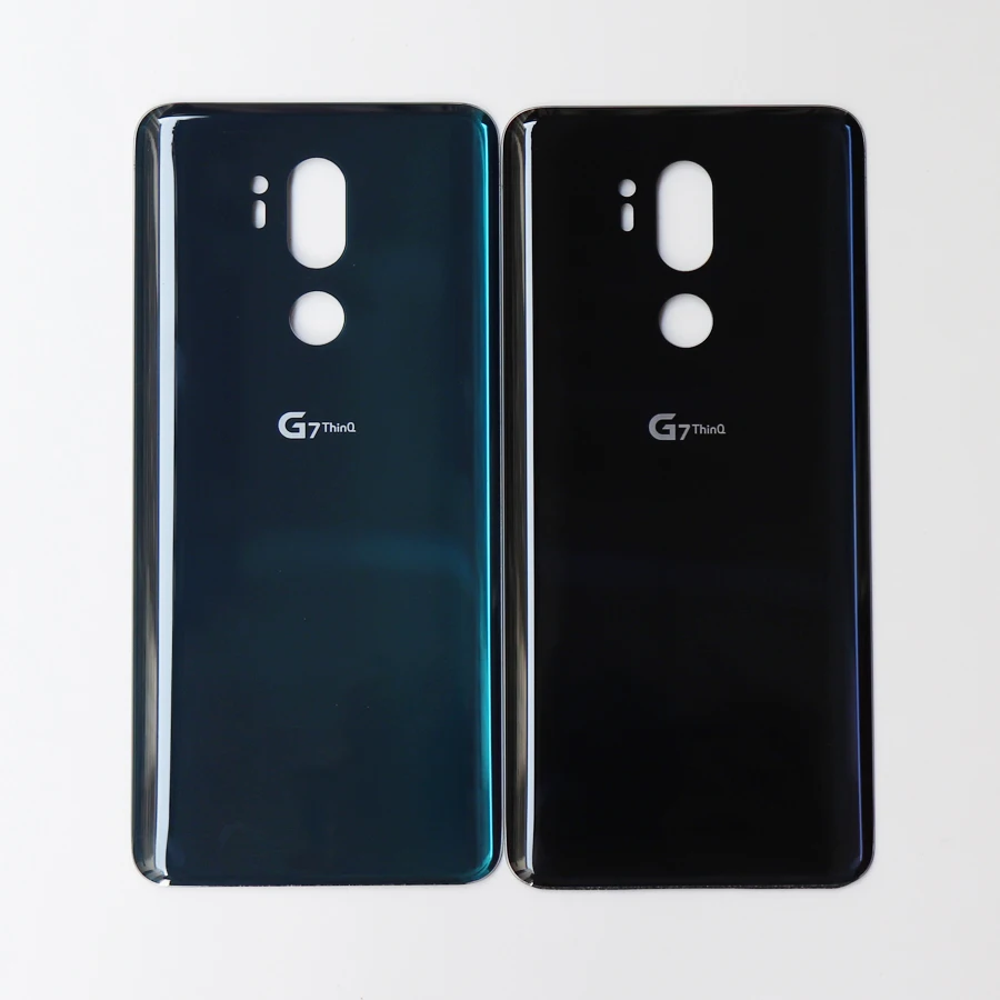 

Original New Rear Housing For LG G7 ThinQ G710EM G7+ Back Cover Glass Battery Door Case Replacement With Adhesive Sticker .