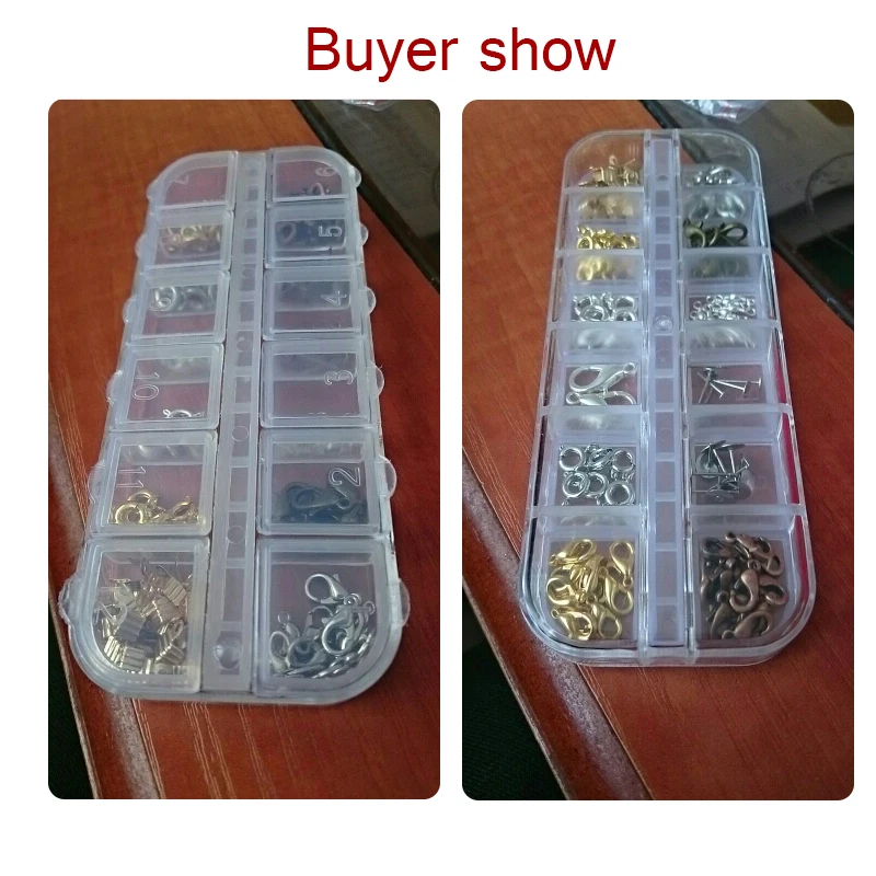 12 Сетка слот инструмент ювелирные изделия бусины Органайзер коробка