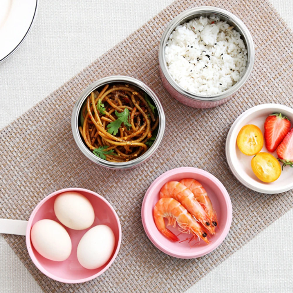 2020 Прямая поставка Детская коробка для ланча портативная из нержавеющей стали