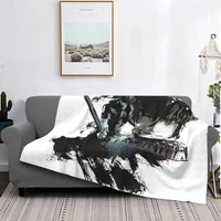 final fantasy 15 noctis blanket bedspread bed plaid comforter beach towel thermal blanket blankets for beds