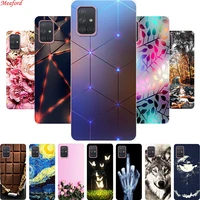 for samsung a71 a52s a51 case clear tpu silicone soft phone cover case for samsung galaxy a71 a52s 5g a51 back cover case funda
