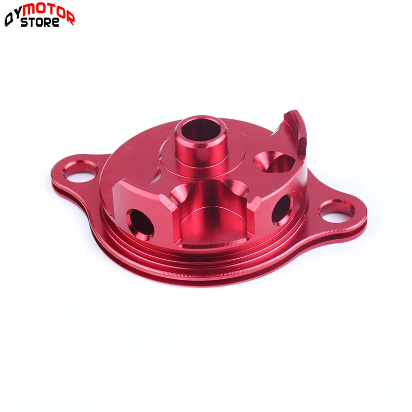 Мотоцикл cnc Заготовка масляный фильтр крышки ДЛЯ CRF 250R CRF250R 2010 2018 MX для