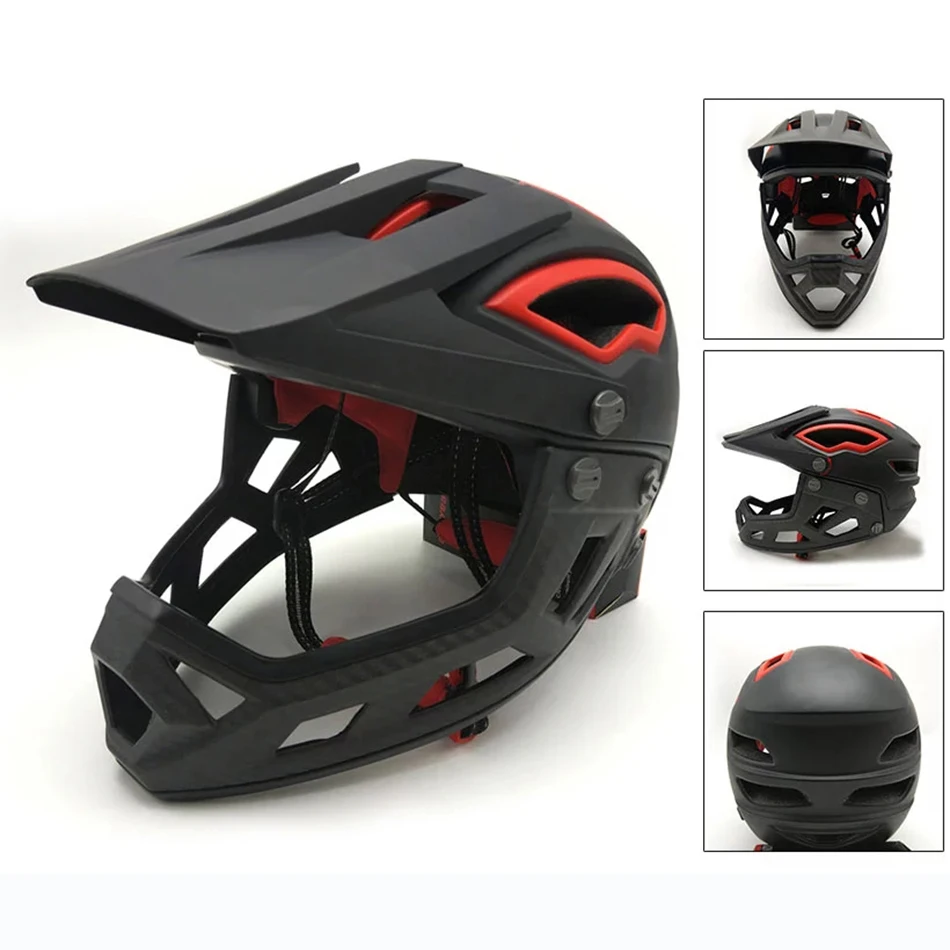 Полнолицевой велосипедный шлем для взрослых мужчин мотоциклетный горного