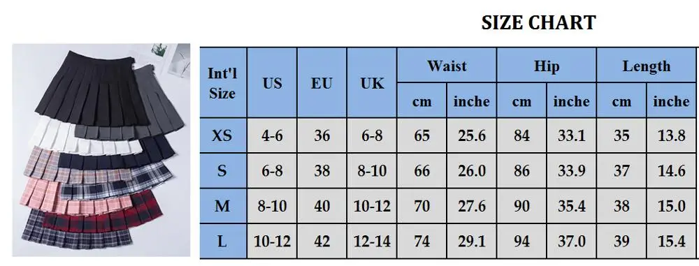 XS-3XL Plaid Summer Women Skirt 2021 High Waist Stitching Student Pleated Skirts Cute Sweet Girls Dance Mini | Женская одежда