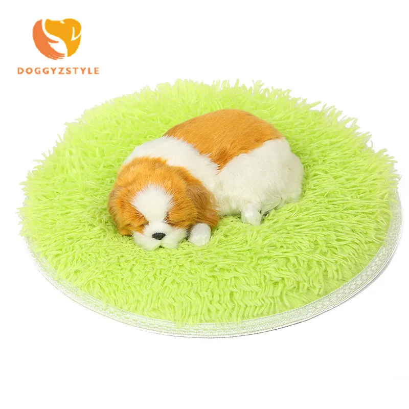 Мягкая Плюшевая спальная кровать для собаки кошки одеяло маленькой средней