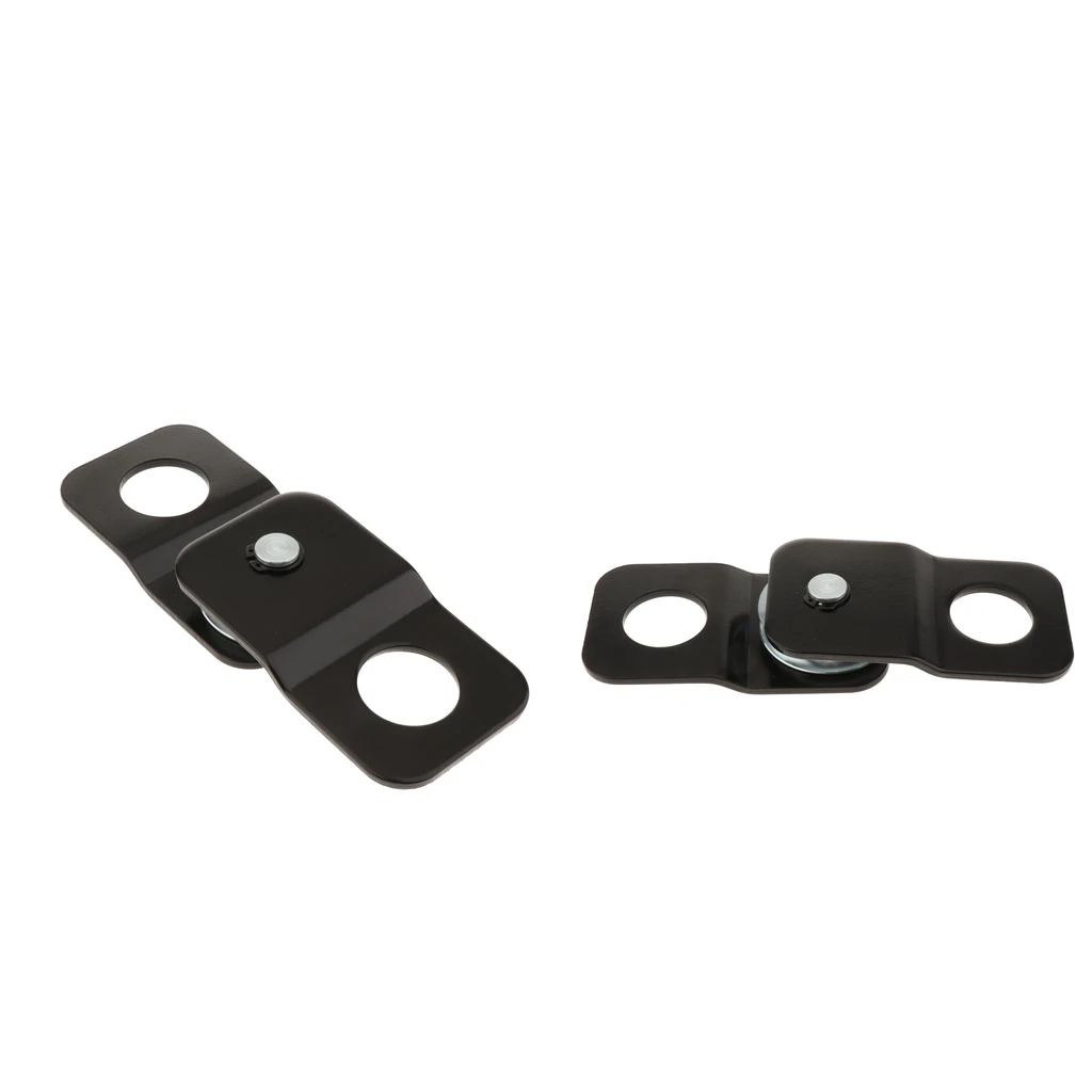 

2x Vehicle Winch Pulley 4T Snatch Block 9000 Lbs Capacity Tow Black