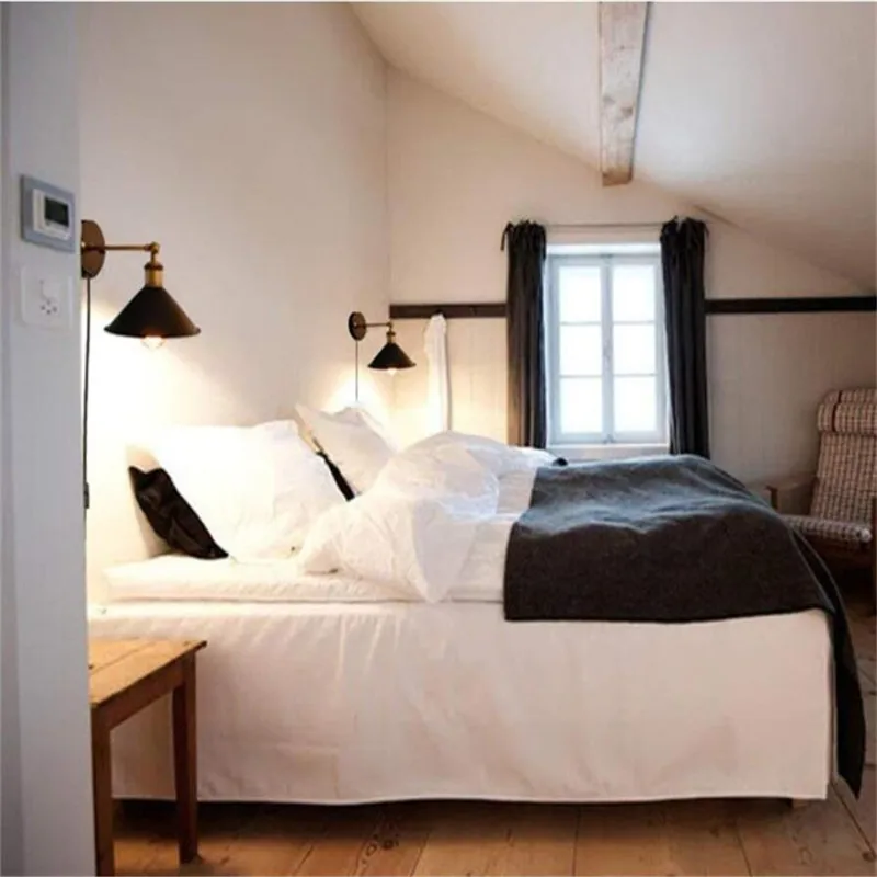 Ретро винтажный деревенский настенный светильник Американский промышленный