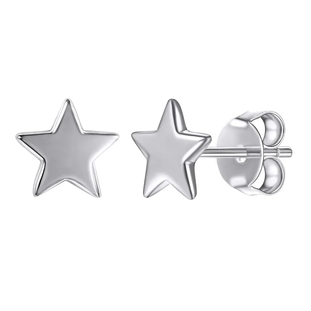 

Женские серьги-гвоздики из серебра 100% пробы, S915