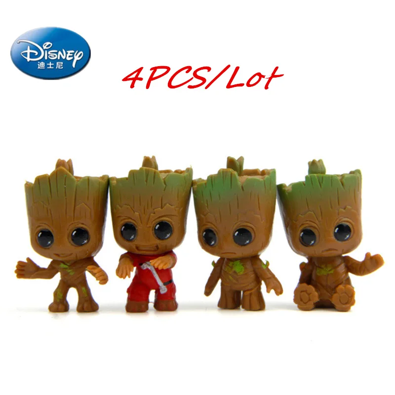 Оригинальная модель горшка для растений и цветов 4 шт. Прямая поставка держатель