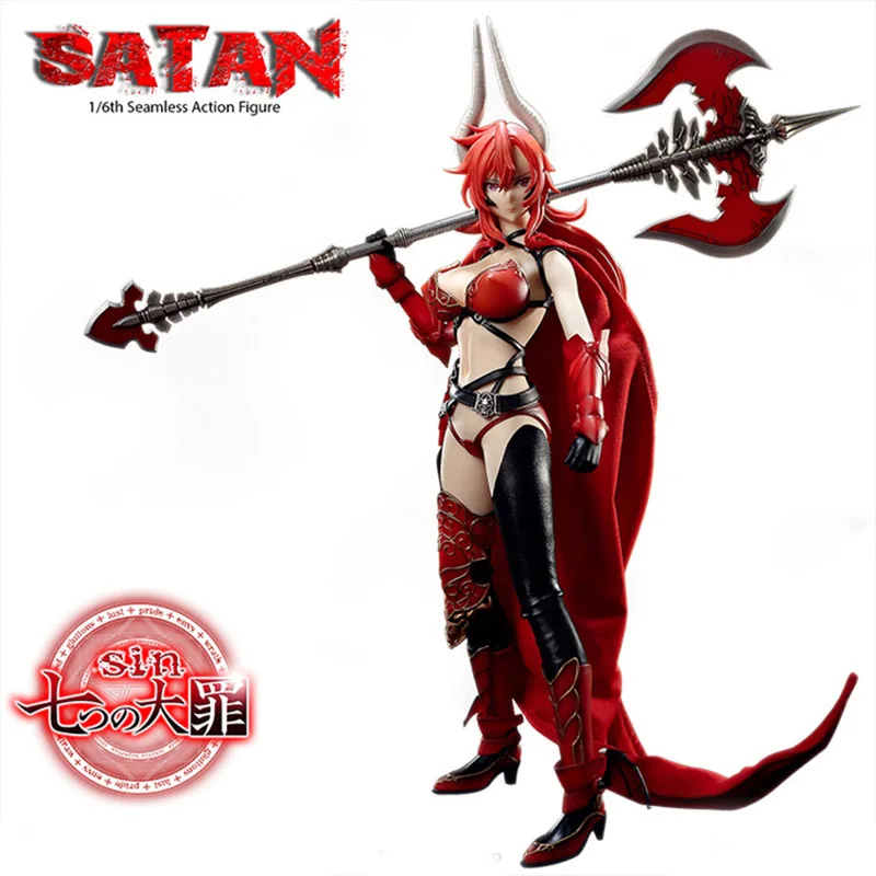 Солдат фицен масштаб 1/6 семь смертных грехов сатана экшн фигурка Игрушечная