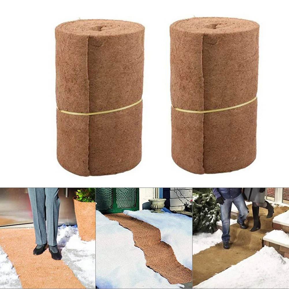 

Коко лайнер ролл корзина подвешивание Pad садовые растения цветочный горшок корзина кокосовое волокно B88