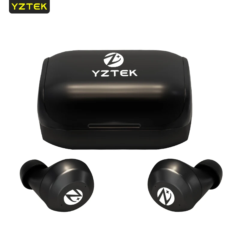 

TWS Wireless Headphones 5.0 True Bluetooth Earbuds IPX5 Waterproof Sports Earpiece 3D Stereo Sound Earphones with Charging Box