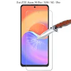 Новое закаленное стекло для защиты экрана ZTE Axon 30  S30  SE  Pro 5G 9H 2.5D, защитная пленка с чистыми инструментами для ZTE Axon 30