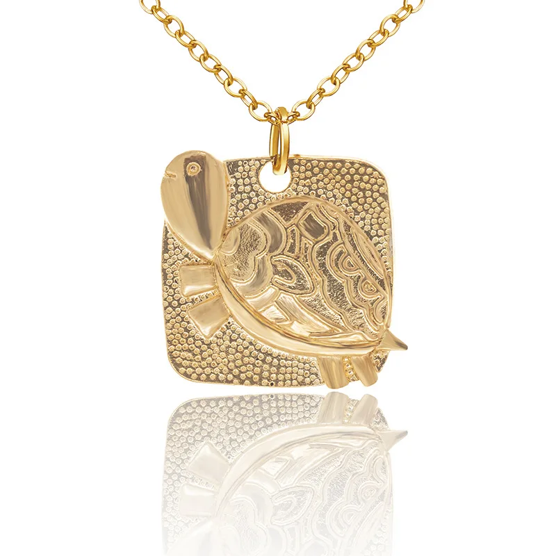 Женское Ожерелье из коровьей ракушки ожерелье золотого цвета с