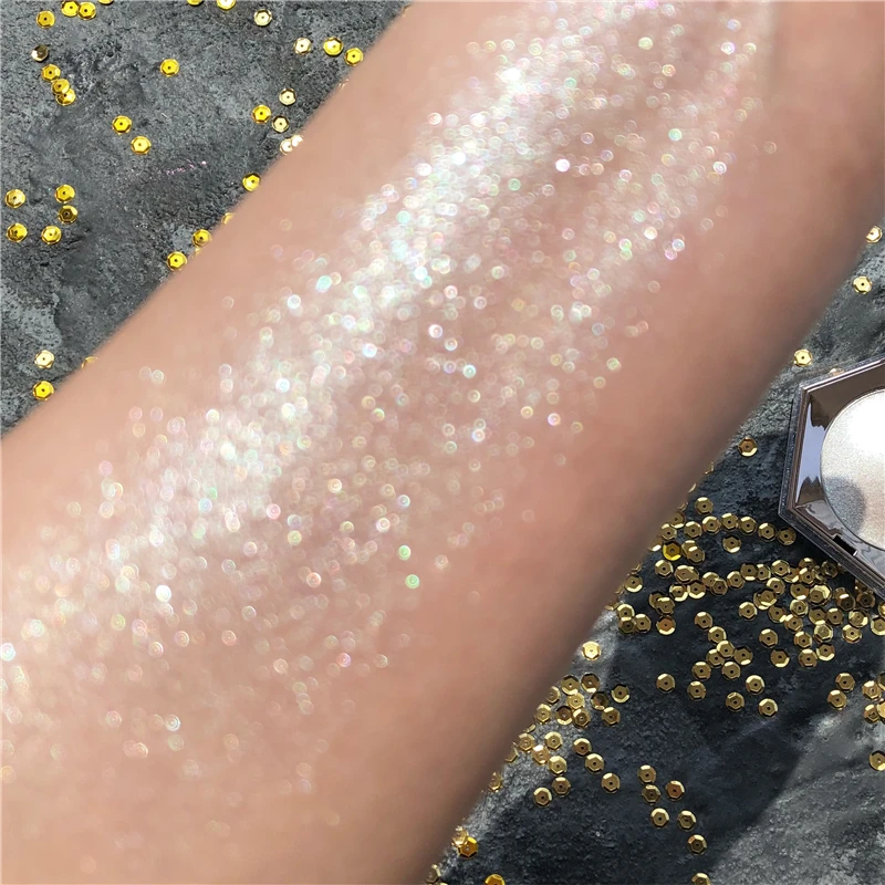 Кремовый Блестящий Хайлайтер для лица бронзер палитра Макияж контур хайлайтер