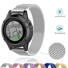 Металлический ремешок для Garmin Fenix 6S 6X 6 Pro Fenix 5X 5 5S 3HR, быстросъемный браслет из нержавеющей стали, 26 22 20 мм