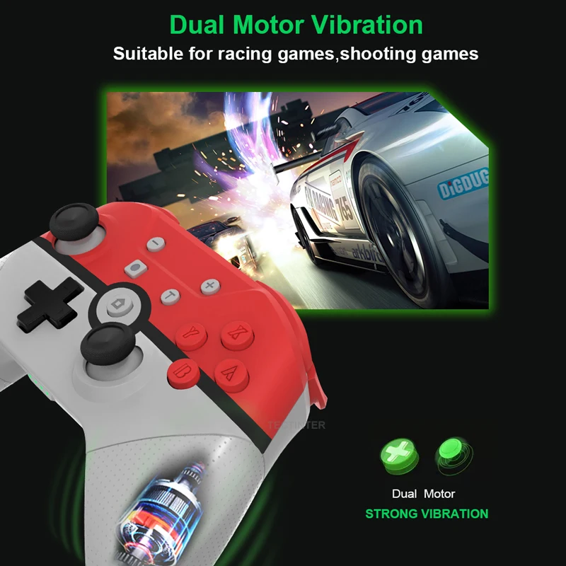 

Wireless Bluetooth Gamepad For Nintendo Switch Pro NS Pro Game joystick Controller For Switch USB PC game with NFC 6-Axis