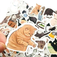105054pcs cute cats animal graffiti sticker style toys for laptop suitcase bike car luggage scooter mixed skateboard sticker