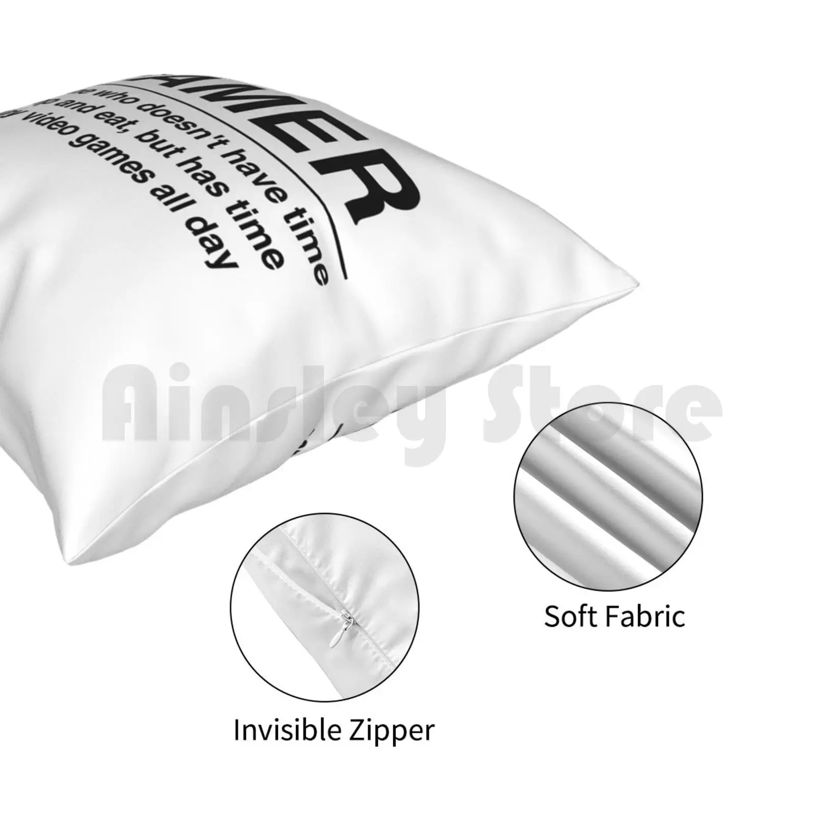 Чехол-Подушка для геймеров с принтом мягкий чехол дома профессиональных | Дом и