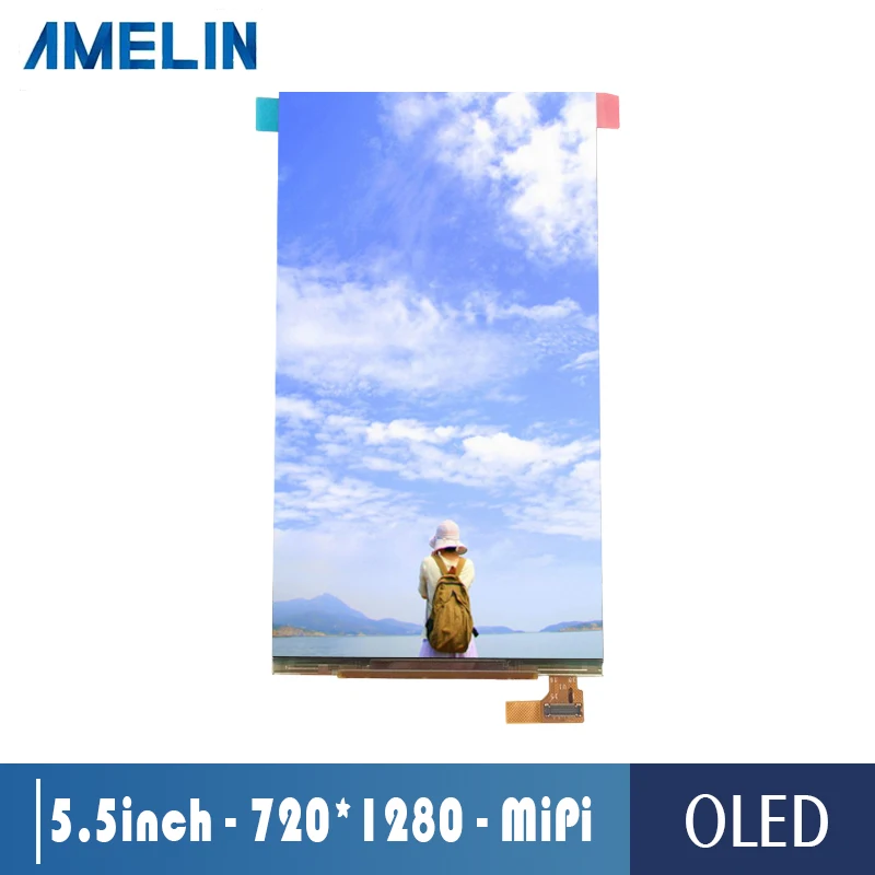 5 дюймовый OLED 720*1280 экран с интерфейсом MIPI IPS для использования вне помещений |