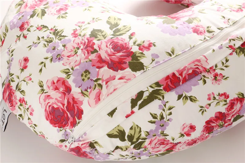 Детская Хлопковая наволочка для кормящих грудью подушек U образной