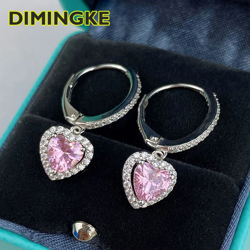 

Женские серьги из серебра 925 пробы, в форме сердца