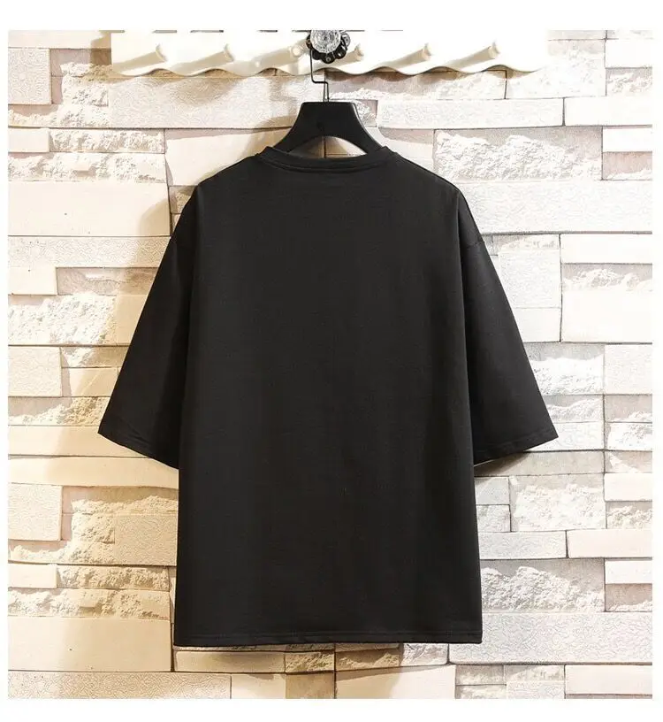 

Fashion Styles Men's Sets Hip hop Clothes Streetwear Summer Outfit Male T-shirt and Pant Two Pieces Hip-hop Set Casual
