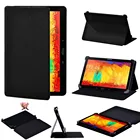 Чехол для планшета Samsung Galaxy Note 8,010,19,6 дюймов, мульти-складной защитный чехол для планшета, анти-осенняя подставка + Бесплатный стилус