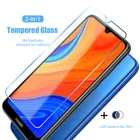 Закаленное стекло 2 в 1 для Huawei P30 Lite P40 Lite P20 Pro, защитная пленка для экрана камеры Huawei P Smart 2019 2021 S Z, стекло