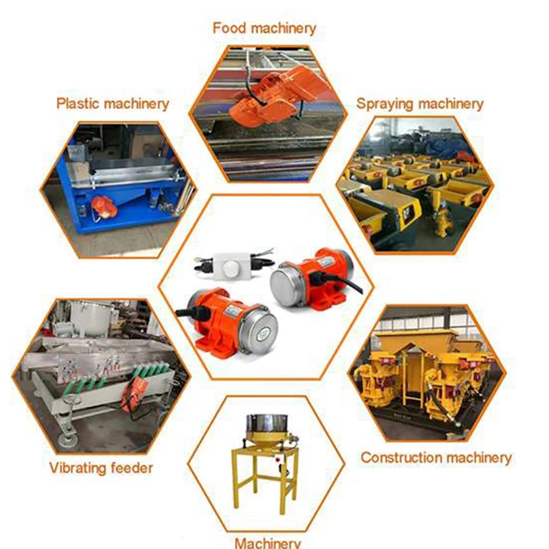 

30W Vibration Motor AC 110V Aluminum Alloy Vibrating Industrial Vibrators 3600RPM 1 Phase