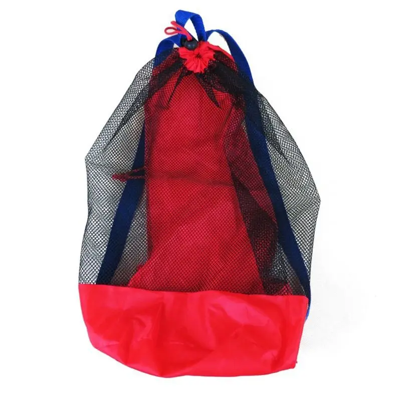 

Drop Ship Toy Storage Mesh Bag For Kids Beach Sand Toys Water Fun Sports Bathroom Clothes Towels Backpacks Gift
