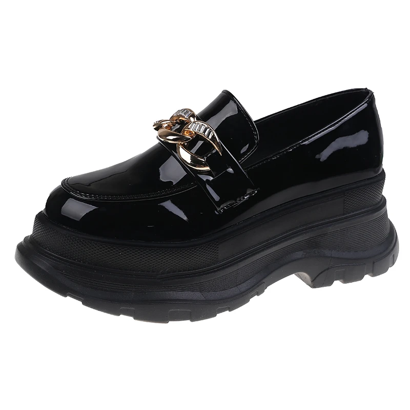 

Женские кроссовки на толстой подошве, Белые Повседневные кроссовки из натуральной кожи, для студенток, весна 2021