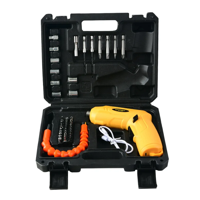 

Export 3.6V electric screwdriver multifunctional rechargeable lithium battery starter household mini screwdriver set